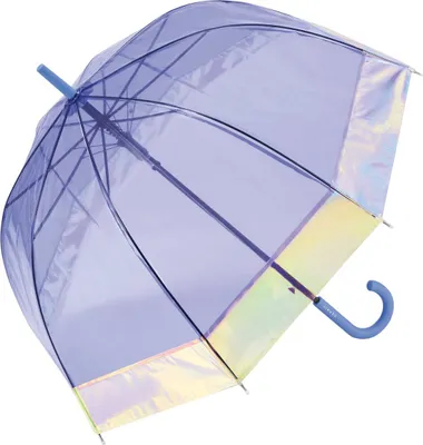 Produktbild von Esprit Transparentregenschirm Glocke Durchsichtig Damen Violett