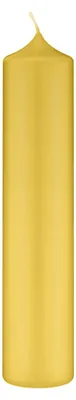 Produktbild von Altarkerzen Mostard Senf 20 x 5 cm, 4 Stück