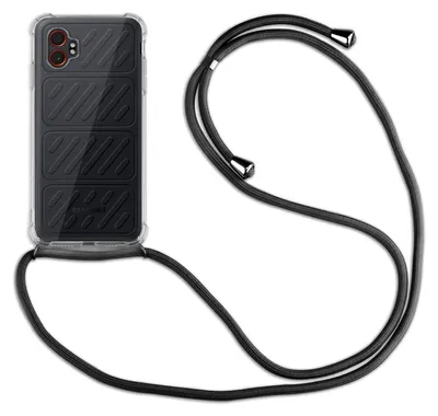 Produktbild von Betterfon Handykette für Samsung Galaxy Xcover 7 Pro Hülle mit Kordel Schwarz
