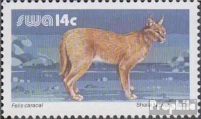 Produktbild von Briefmarken Namibia - Südwestafrika 1986 Mi 587 (kompl.Ausg.) FDC Wildlebende Säugetiere