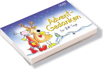 Produktbild von Oups Kärtchenbox, Adventgedanken