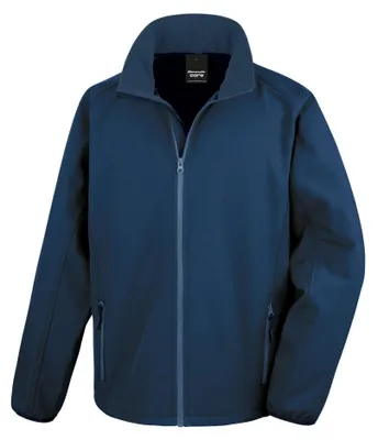 Produktbild von Result Core - Softshelljacke Zum Bedrucken für Herren FK1248 (L) (Marineblau/Königsblau)
