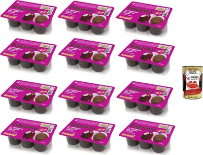 Produktbild von 12x Bulgari Bulgarino Der Snack mit zartem Herzen 120gr+ Italian Gourmet Polpa 400g
