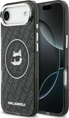 Image de Étui Pour Iphone Air To Magsafe Karl Lagerfeld Original Noir Élégant