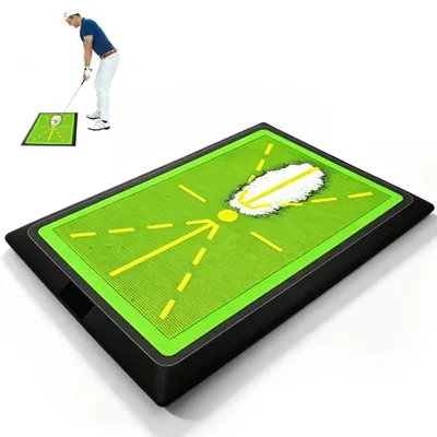 Obrázok produktu pre Tréningová podložka na golf, 44,4 x 30,8 cm, s protišmykovou gumovou základňou pre presné údery