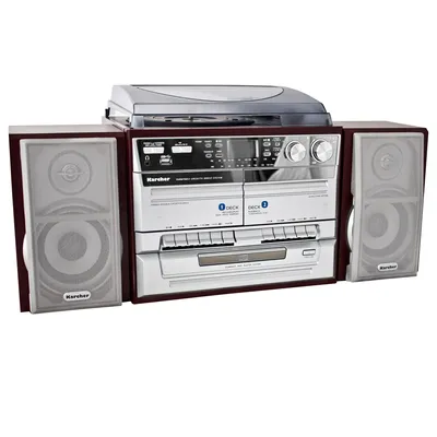 Produktbild von Karcher KA 320 Kompaktanlage (CD-Player, Kassette, Schallplattenspieler, USB)