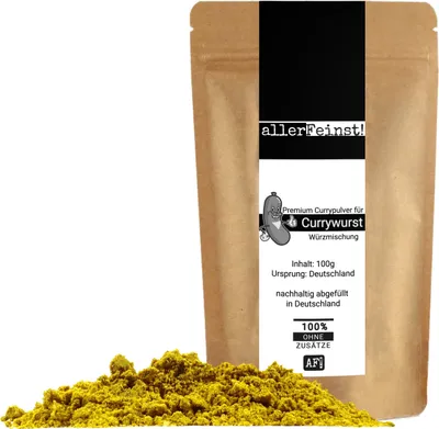 Produktbild von Currywurstgewürz - Das Beste Currypulver für Sauce und Topping - Gewürzzubereitung - 100g