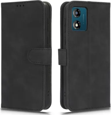 Produktbild von Motorola Moto E13 Hülle - Coverup Klapphülle - Schwarz