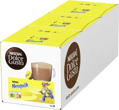 Produktbild von Nescafé Dolce Gusto Nesquik Trinkschokolade (3 x 16 Kapseln)