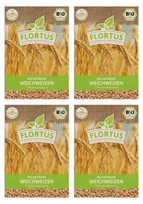 Produktbild von Weichweizen | Getreidesamen von FLORTUS, Menge:300 g
