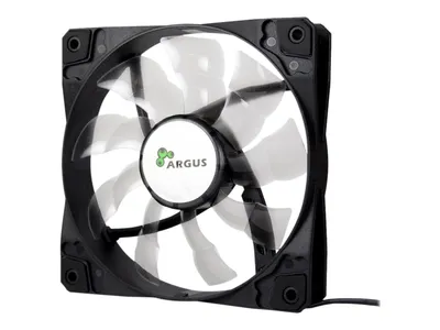 Produktbild von Inter-Tech Argus L-12025, Ventilator, 12 cm, 1200 RPM, Schwarz