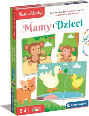 Zdjęcie produktu dla Zabawa Edukacyjna Dla Dzieci Mamy I Dzieci Clementoni