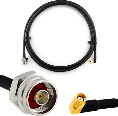 Immagine prodotto di cavo antenna di prolunga HF-240 (equivalente a LMR 240) per antenna WiFi RF GSM LTE 4G 5G 6G router amplificatore di segnale Lora Ham CB radio