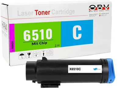 Produktbild von Xerox 106R03690 kompatibler Toner Cyan - Phaser 6510DN 6510N WorkCentre 6515DN 6515N