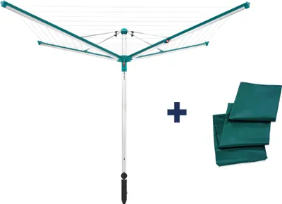 Image de Leifheit Sèche-linge de jardin avec LINOMATIC 500 DeLuxe Cover LEIFHEIT 82007
