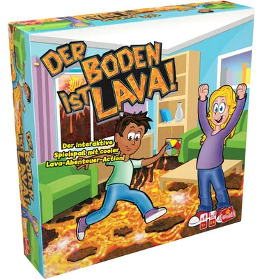 Obrázek produktu pro Podlaha je láva hra *německá verze*