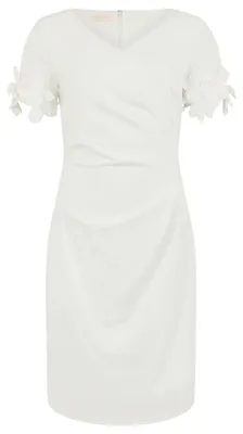 Produktbild von APART Elegantes Etuikleid mit floralen Ärmeldetails