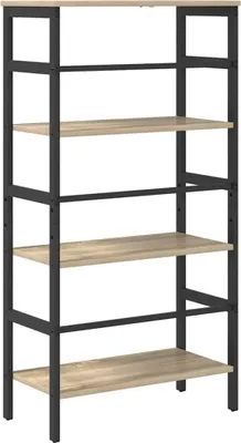 Produktbild von vidaXL Bücherregal Sonoma-Eiche 60 x 29,5 x 115 cm Holzwerkstoff