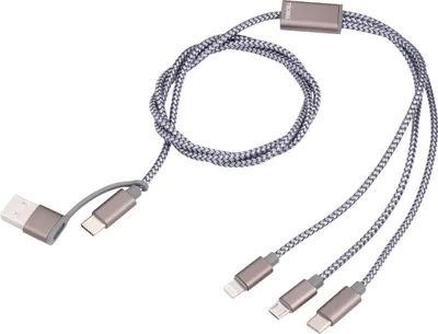 Produktbild von TROIKA Ladekabel TROIKA DREIZACK