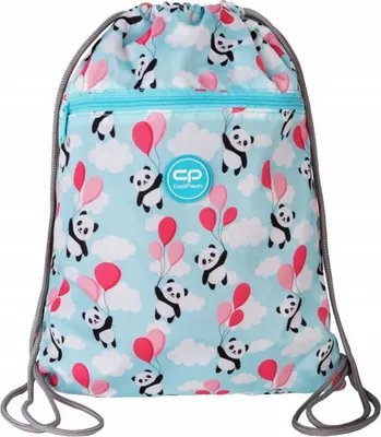Immagine prodotto di Borsa per scarpe sportive Coolpack Vert con pandini e palloncini