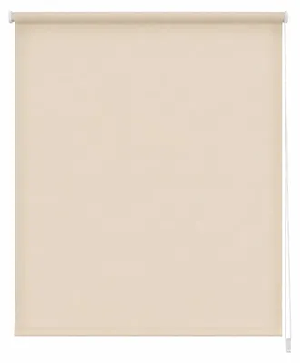Rollo lichtdurchlässig, taupe, 140x230 cm, Polyester, Kettenzug