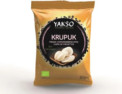PRAŻYNKI KREWETKOWE (KRUPUK) BIO 60 g - YAKSO