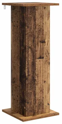 Image de Support de Plante Bois ancien 30,5 x 30 x 80,5 cm