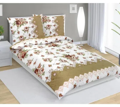 Produktbild von Baumwollbettwäsche - Braun - 140x200, 70x90