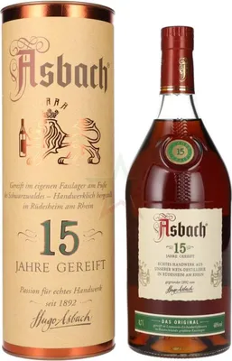 Produktbild von Asbach Spezialbrand 15 Jahre gereift 40 %  0,70 lt.