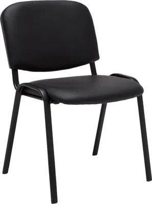 Produktbild von Besucherstuhl Ken Kunstleder schwarz