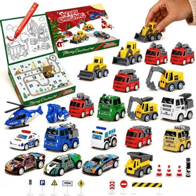 Produktbild von Autos Spielzeug Adventskalender 2026 Sportwagen Rennspielzeug 1