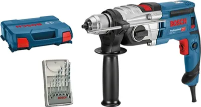Produktbild von Schlagbohrmaschine GSB 20-2, 7-tlg. Steinbohrer-Set CYL-1 in L-Case