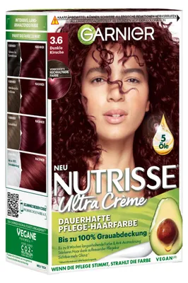 Produktbild von Garnier Nutrisse Dauerhafte Pflege-Haarfarbe mit nährenden Fruchtölen, Coloratio