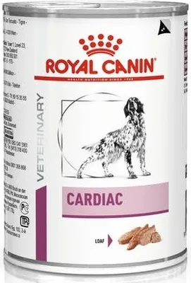 Produktbild von Royal Canin Cardiac - Nassfutter für ausgewachsene Hunde aller Rassen mit Herzinsuffizienz, 12 Dosen à 410 g