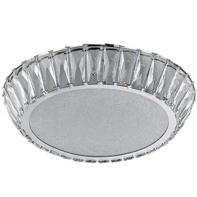 Obrázok produktu pre LED stropné svietidlo VENUS 30W 3000K Ø40cm chróm s kryštálmi