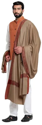 Produktbild von Herren Lohi Schal mit Gewebtem Rand [50" X 100"]