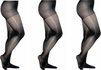 Produktbild von 3er Pack Strumpfhosen in Schwarz – Vielseitig, Bequem und Stilvoll M
