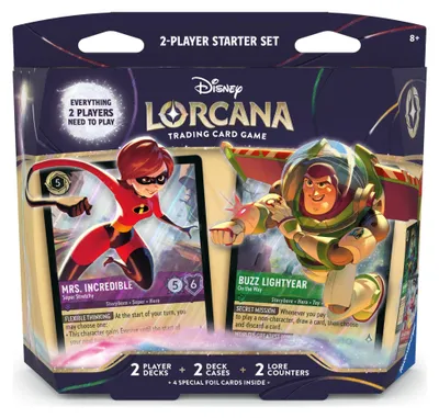 Produktbild von Disney Lorcana TCG: Unbekannte Wildnis - Zwei-Spieler-Starte