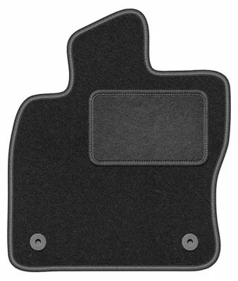 Immagine prodotto di Tappetino guidatore in moquette per Skoda Karoq 2017- (crossover) – 1 pezzo, grigio grafite, su misura – Wielganizator LUX