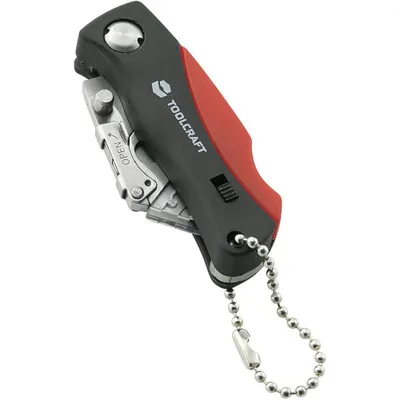 Produktbild von TOOLCRAFT TO-6717198 Faltbares Mini-Universal-Messer 2K 1 St.