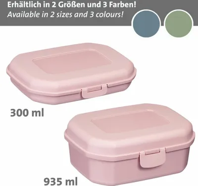 Obrázok produktu pre Westmark 3 boxy na desiatu "Mini" 300 ml, ružová, 235122EP