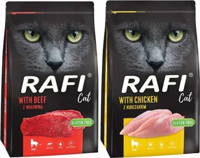 Produktbild von DOLINA NOTECI Rafi Cat with Beef - Trockenfutter für Katzen - 7 kg