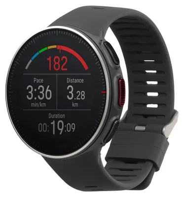 Produktbild von kwmobile Silikon Uhrenarmband für Polar Vantage V Armband - Ersatzarmband für Fitnesstracker - Wechselarmband Smartwatch - Grau