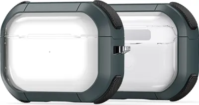 Produktbild von Mobigear Shockproof  Apple AirPods Pro 1 Hardcase Hülle - Grün