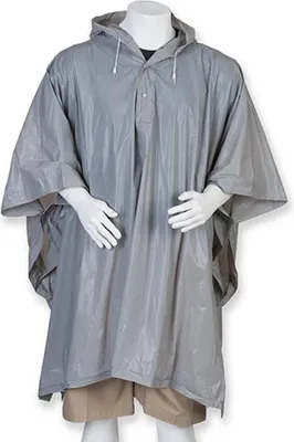 Produktbild von Splashmacs SC010 | Regenponcho - Farbe: Silver - Größe: One Size