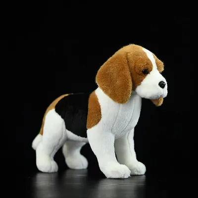 Produktbild von Welpen Kuscheltier 30 cm – Weiches Hunde Plüschtier als Deko und Geschenk