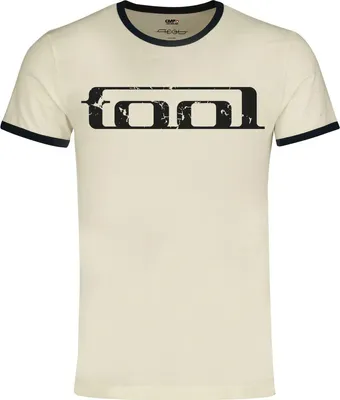 Produktbild von Tool T-Shirt Herren Logo - Ringer Shirt altweiß XL