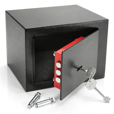 Image de Omgoods - Petit coffre-fort pour l'argent et les objets de valeur