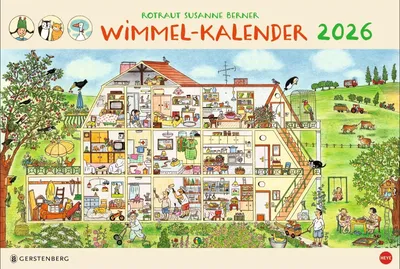 Produktbild von R.S. Berner Wimmel-Kalender 2026