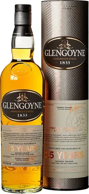 Produktbild von Glengoyne 15 Jahre Highland Single Malt Scotch Whisky | 43 % vol | 0,7 l